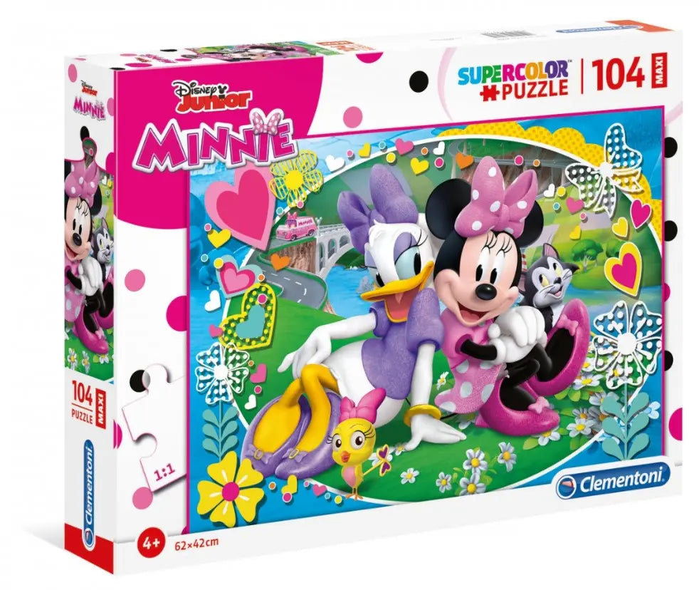 Puzzle 104 maxi Super Kolor Minnie Happy Helpers