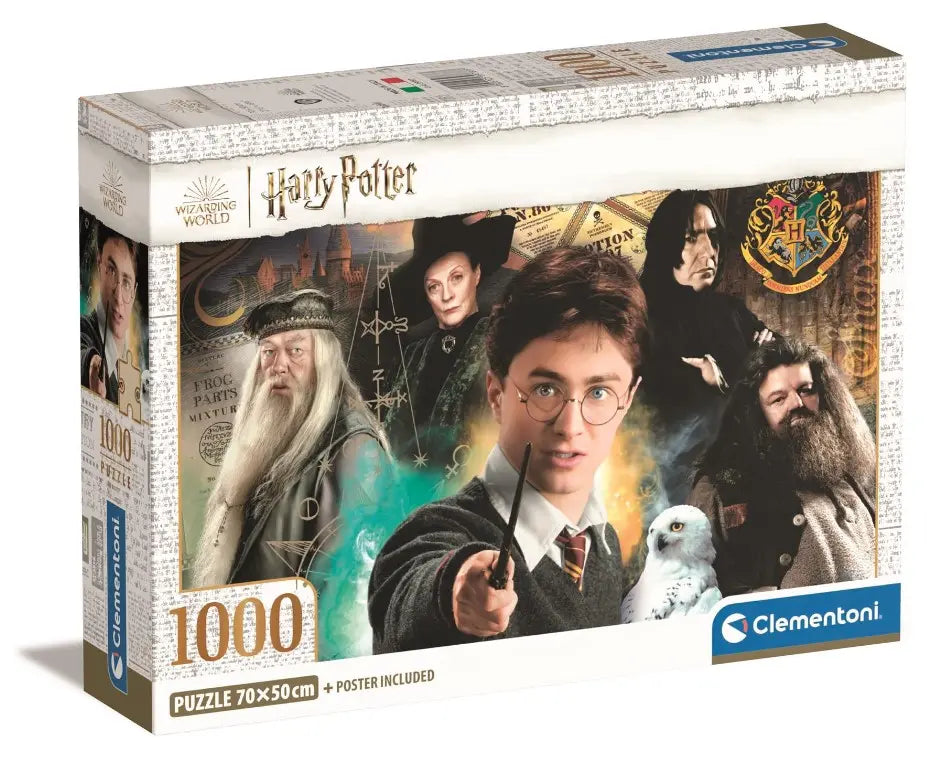 Clementoni puzzle 1000 elementów Compact - Harry Potter