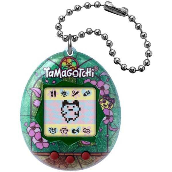 Tamagotchi stained glass spring