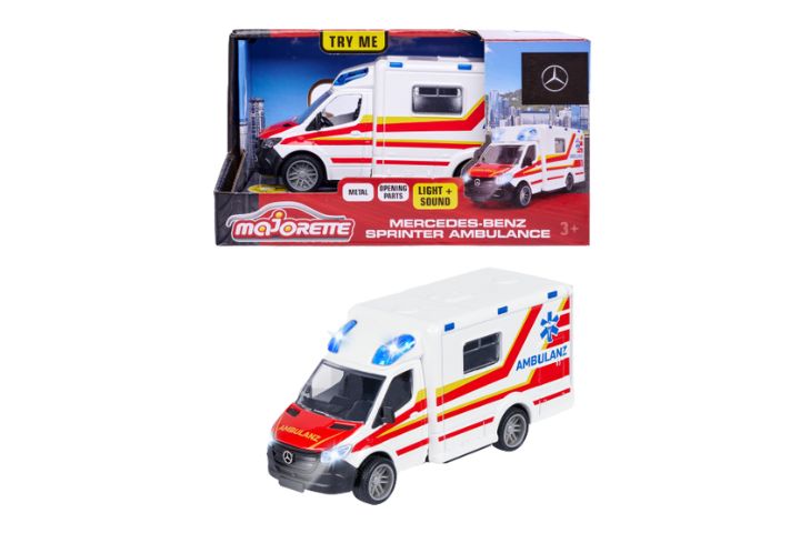 Majorette gsmercedes ambulans 125cm