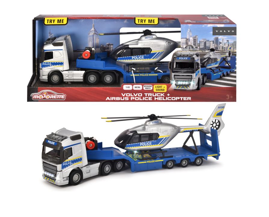 Majorette gsvolvo zest policyjny 35cm