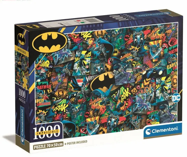 Puzzle 1000 elementów compact impossible batman