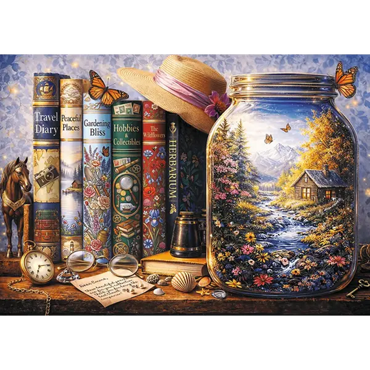 PUZZLE 1000 Opowieść zaklęta w słoiku 10999