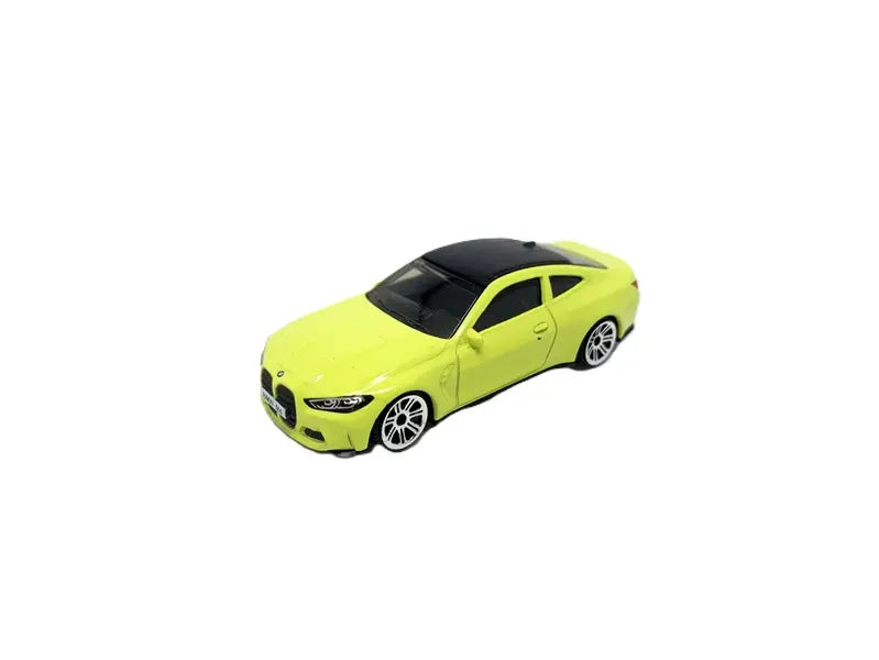 Model BMW M4 żółty 1:64