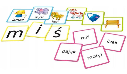Zabawa w czytanie - zestaw edukacyjny