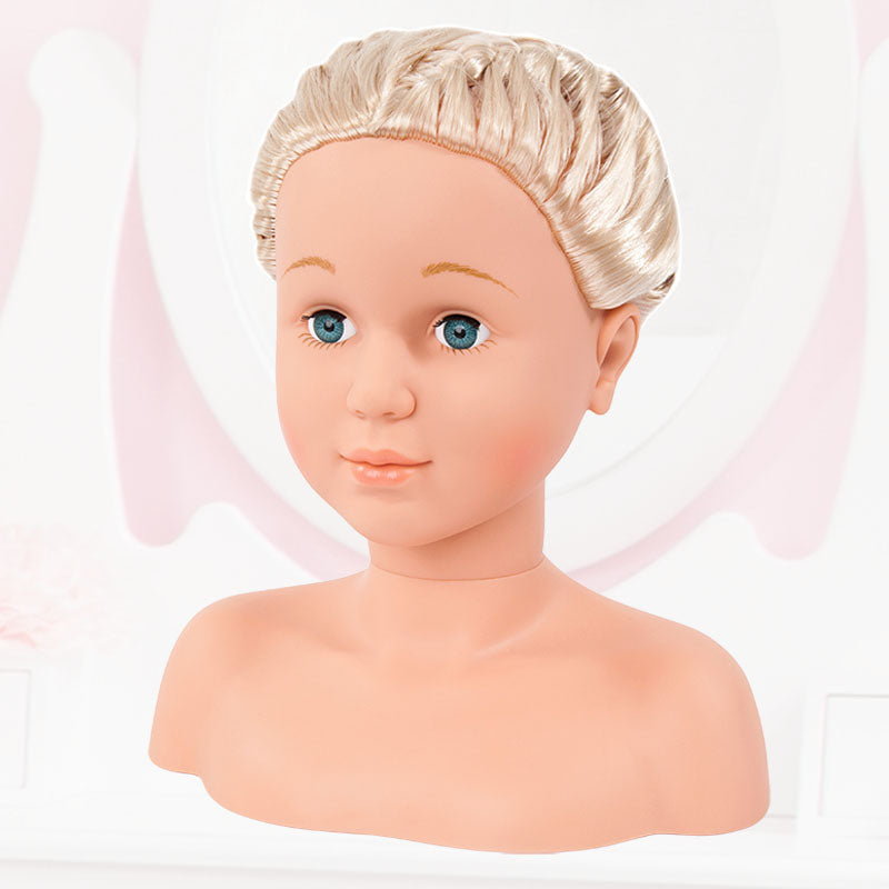 BAYER głowa d/czes blond 27cm+akces 90005AB 00337