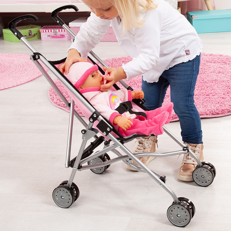 BAYER Wózek parasolka Buggy róż/sza 30108AA 01083