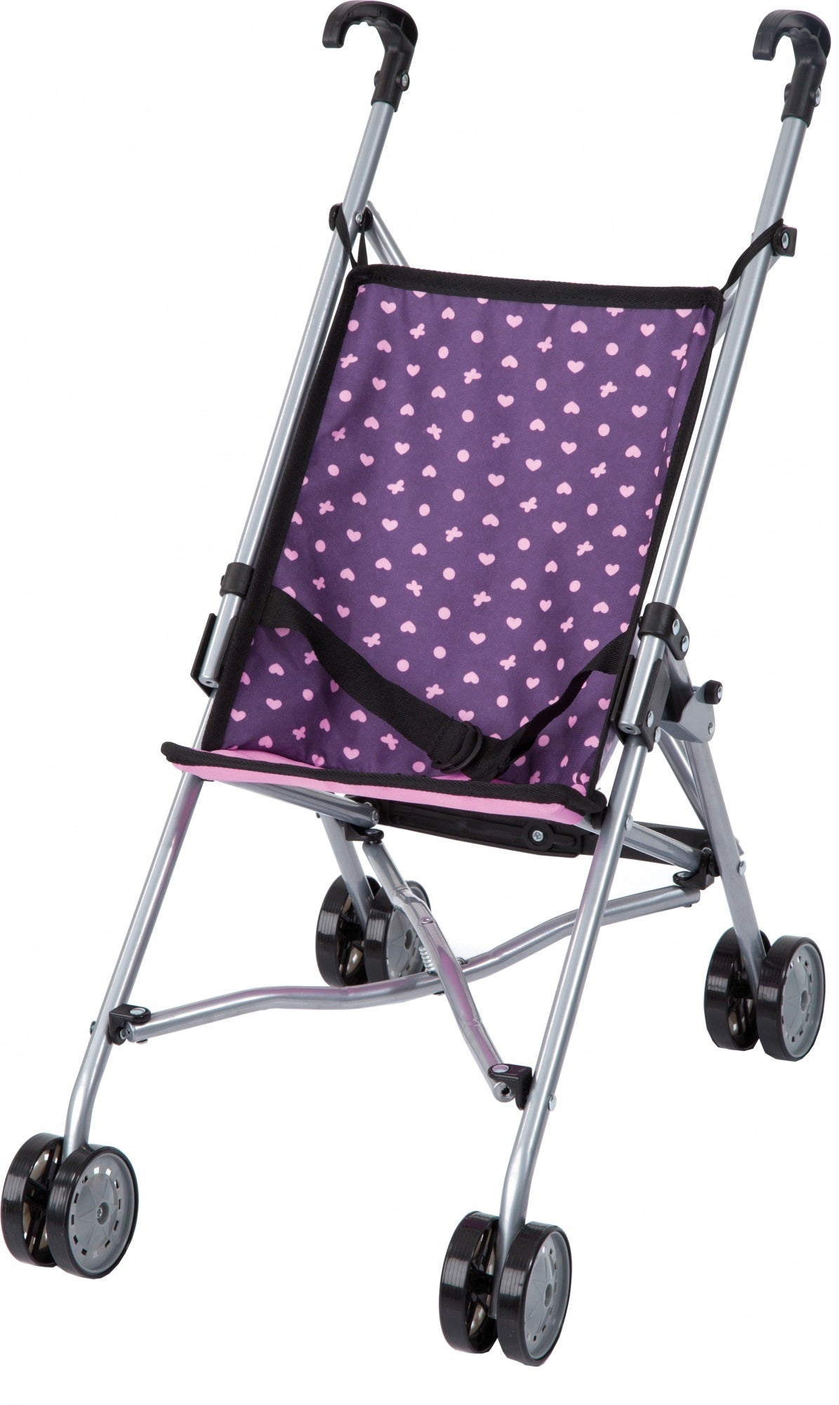 BAYER Wózek parasolka Buggy fiolet+j.róż 30175