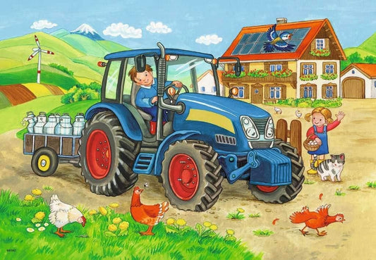 RAV puzzle 2x12 Budowa i gospodarstwo 07616