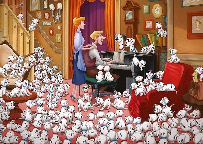 RAV puzzle 1000 Disney 101 Dalmat. 139736