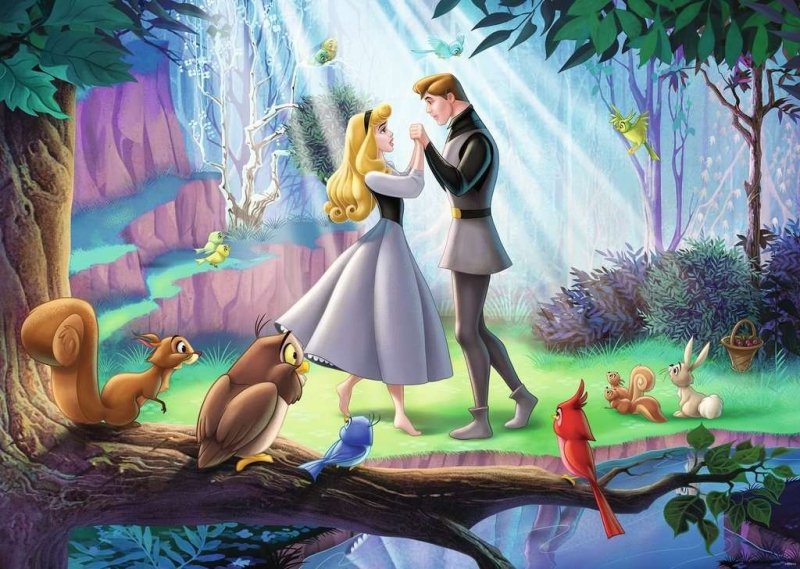 RAV puzzle 1000 Disney Śpiąca Królewna 13974