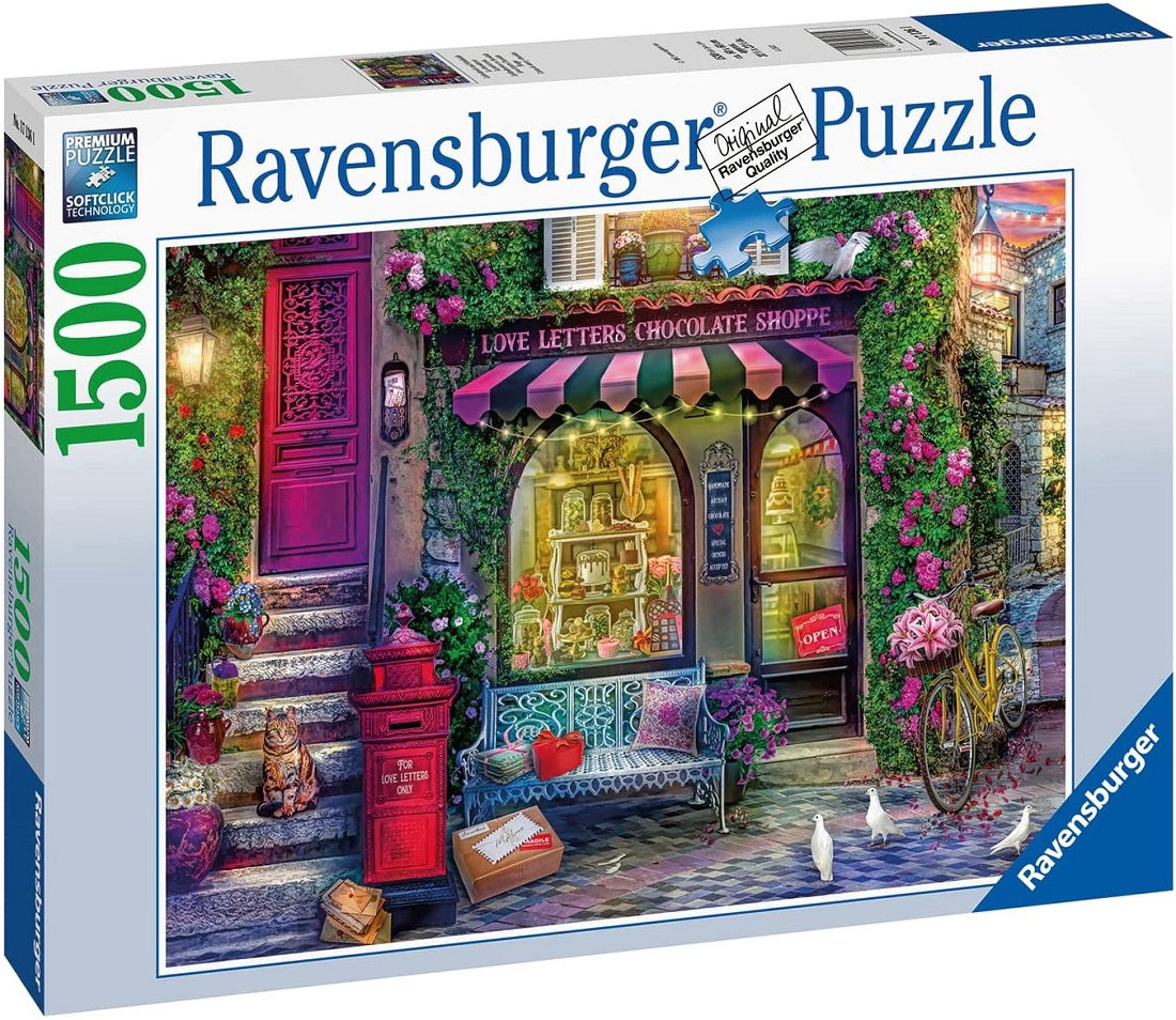 RAV puzzle 1500 Sklep z czekoladą 17136