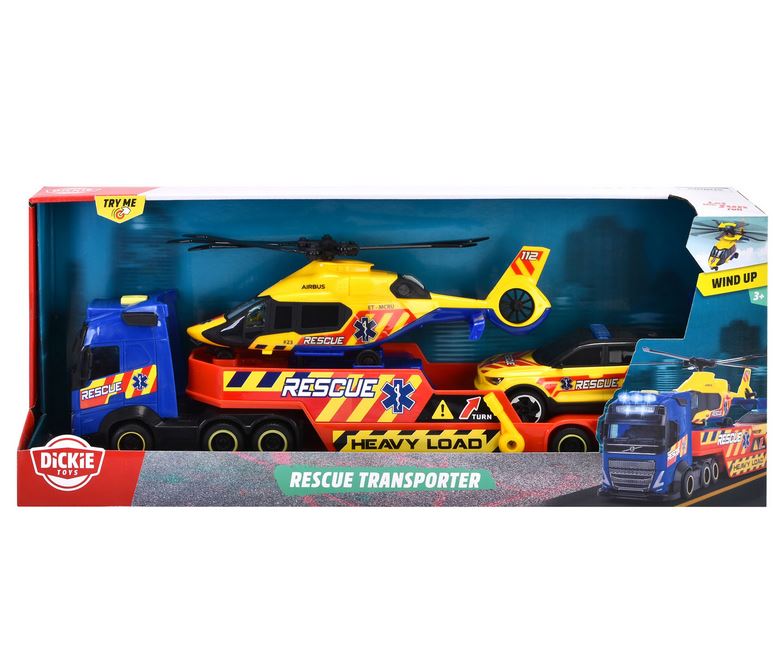 Dickie Volvo ratowniczy transporter 40cm 371-7005