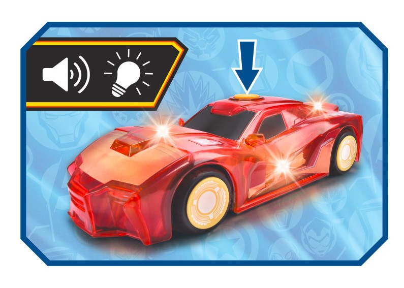 Jada marvel light hero ironman światło/dźwięk