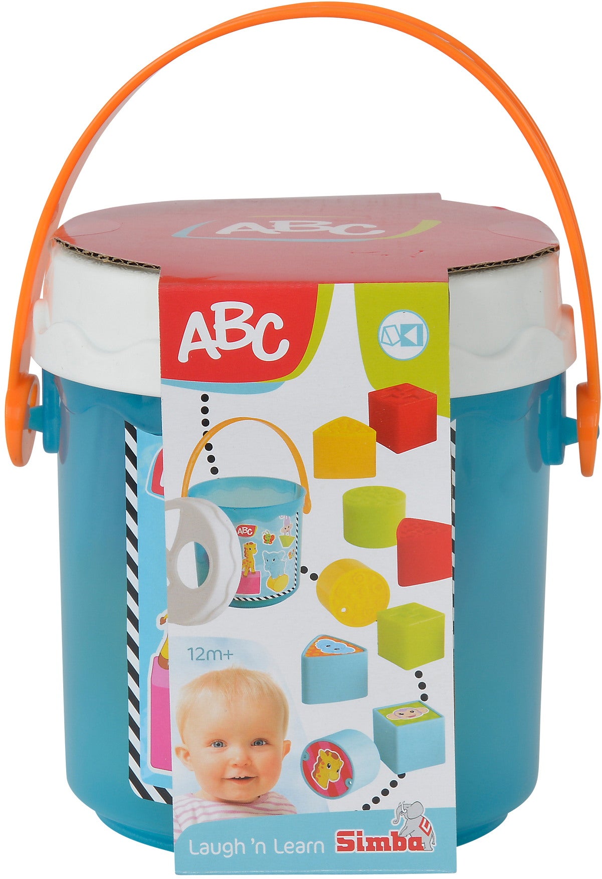 ABC wiaderko sorter z klockami 401-0075