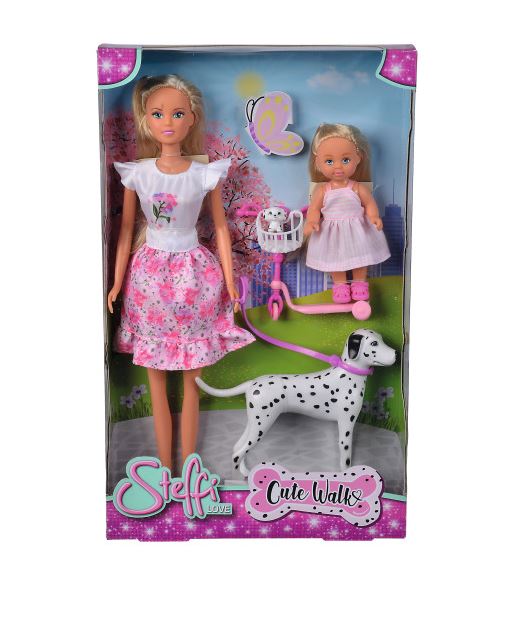 Steffi love steffi i evi na spacerze z psem