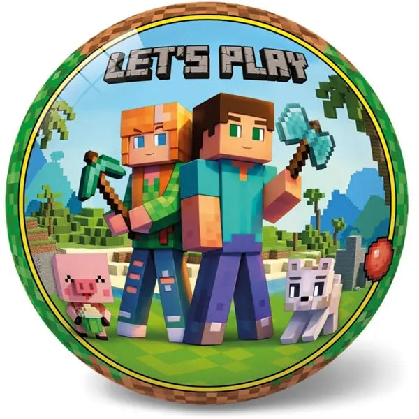 Piłka 23cm Lets Play Minecraft