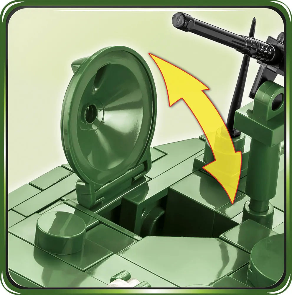COBI HC WWII Sherman M4AE2 Jumbo 2fig.720kl 2550