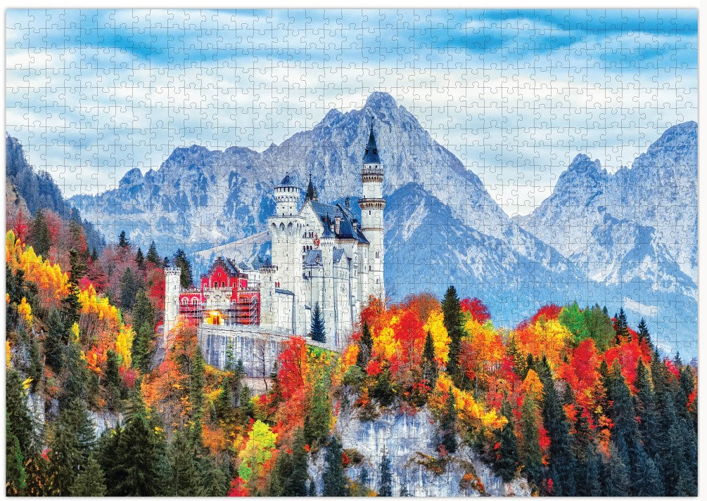 Puzzle 1000el Zamek Neuschwanst.DOB1071 01071