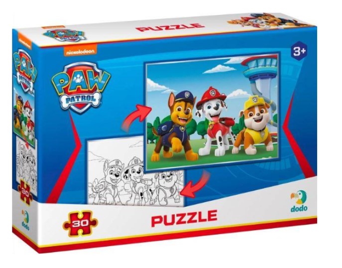 Puzzle 30el 2w1 Paw Patrol DOB5529 05529