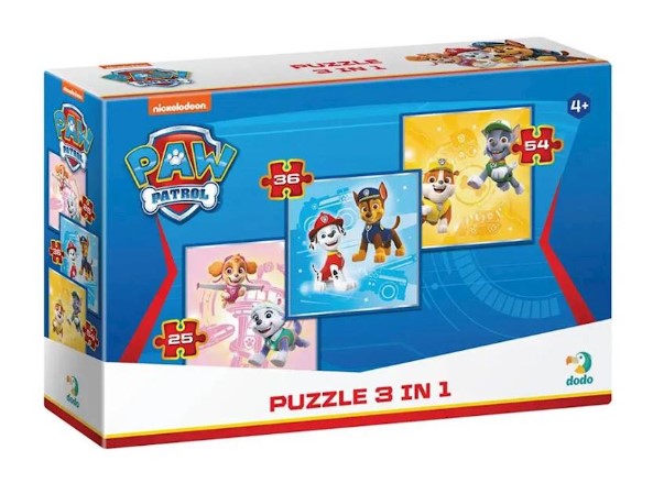 Puzzle 3w1 Paw Patrol DOB5703 05703