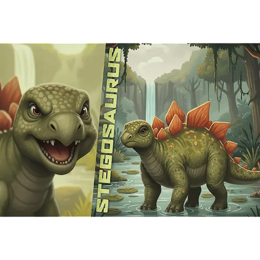PUZZLE 100 InspiredByDinoWorld Stegosaurus 16581