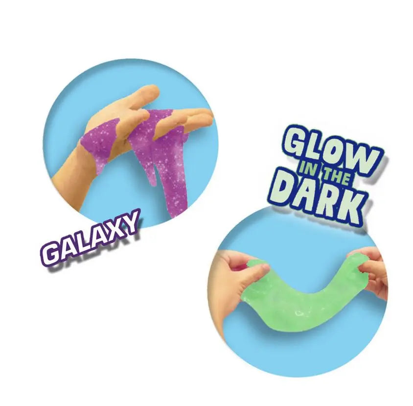 Slime świecący w ciemności 2 sztuki