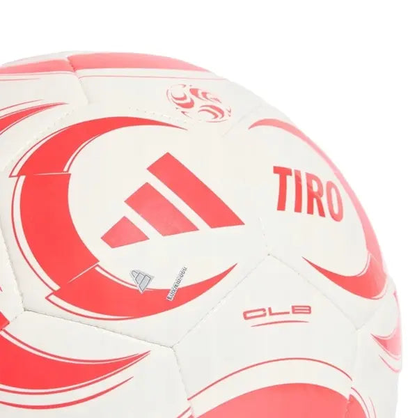 Adidas piłka nożna Tiro club, biało-czerwona