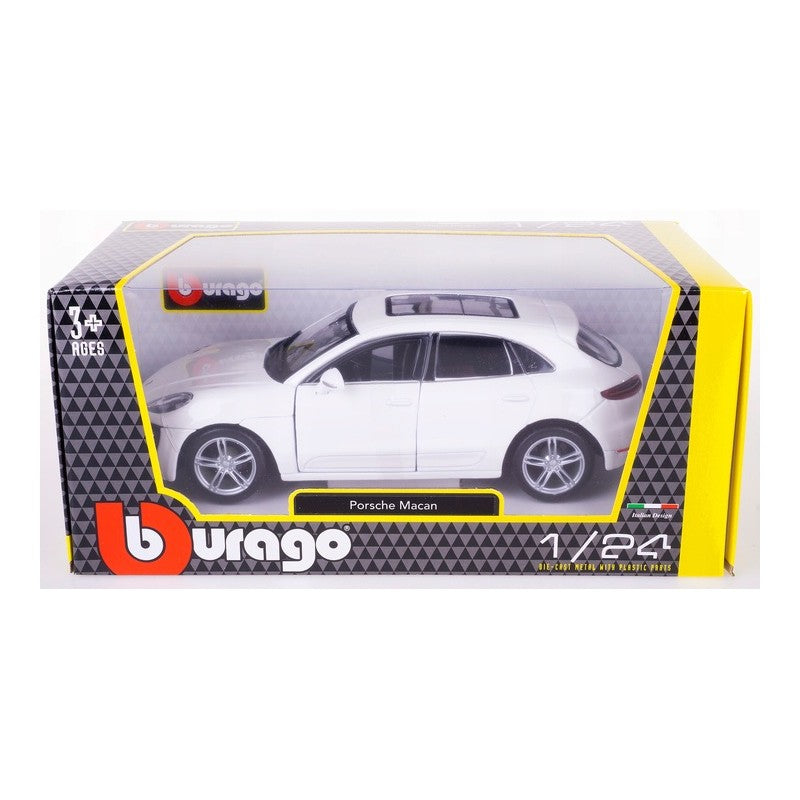 BBU 1:24 Porsche Macan White 21077WT