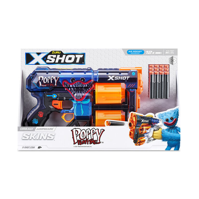 ZURU X-SHOT SkinDread 12strzJumpscare 36650A