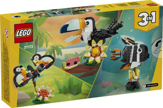 Lego Creator 3w1- Dzikie zwierzęta: Tropikalny tukan