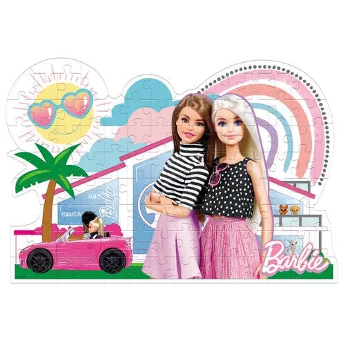 Clementoni puzzle 104 shape barbie