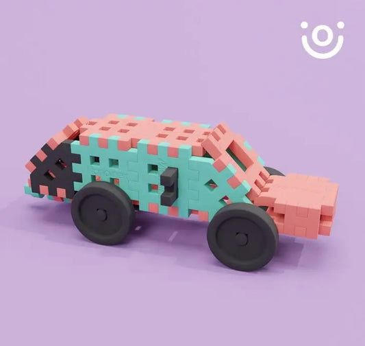 Klocki waffle mini 71szt konstr.expert 04091