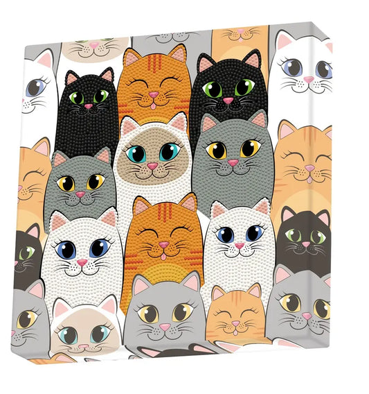 Diamond Dotz Cat clan DBX020 18836