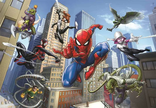 Puzzle 104 SuperKolor Spider-Man