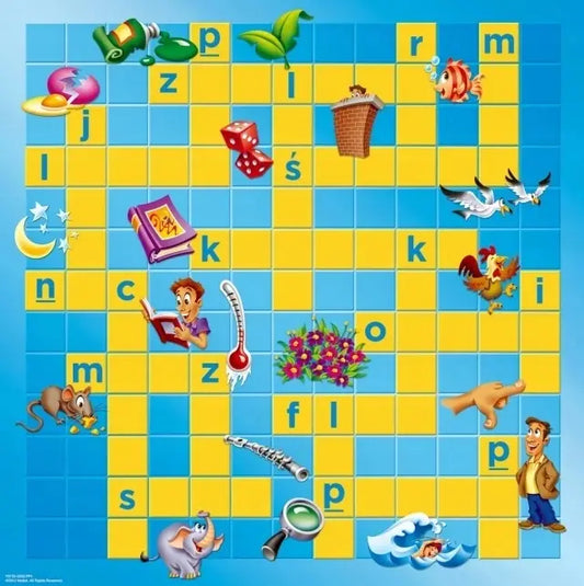 Gra scrabble junior