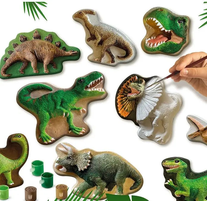 Odlewy gipsowe Dinozaury