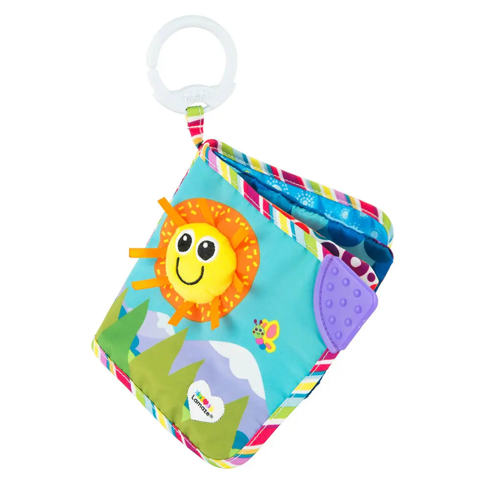 Lamaze książeczka odkrywcy materiałowa