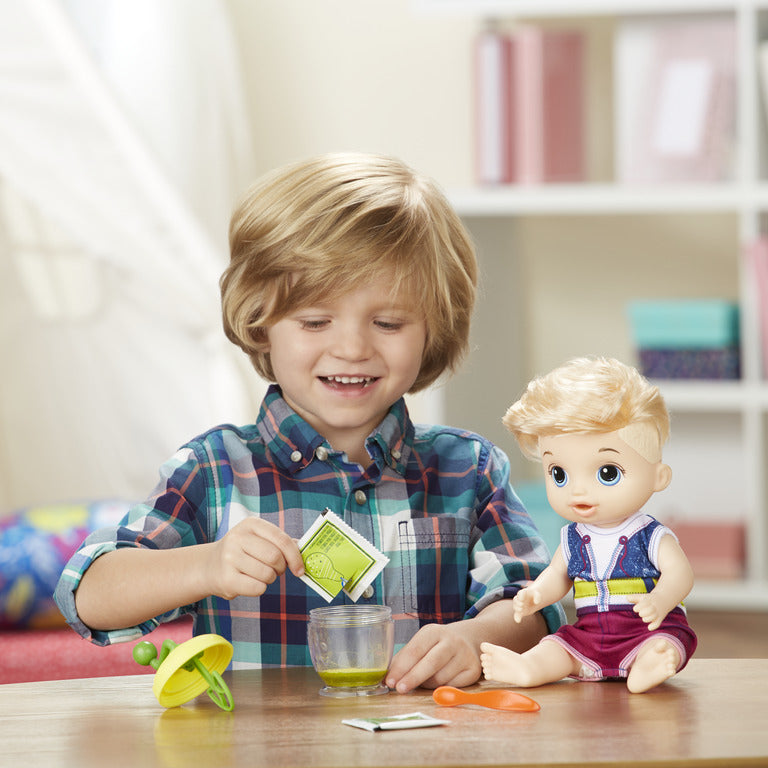 BABY ALIVE chłopiec blondyn z mikserem E0635