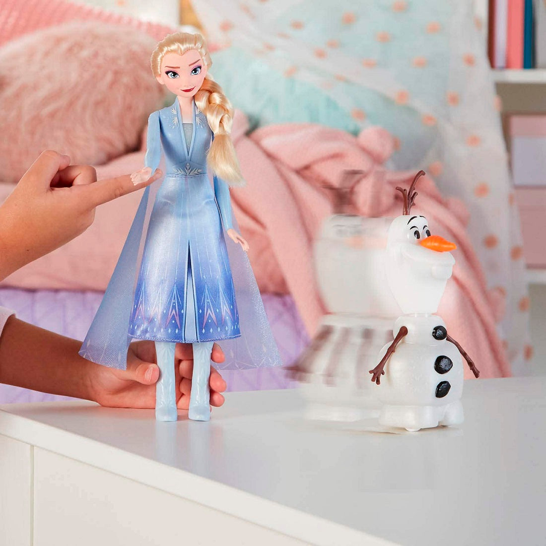 FROZEN 2 lalka Elsa+interak.Olaf E5508 /3