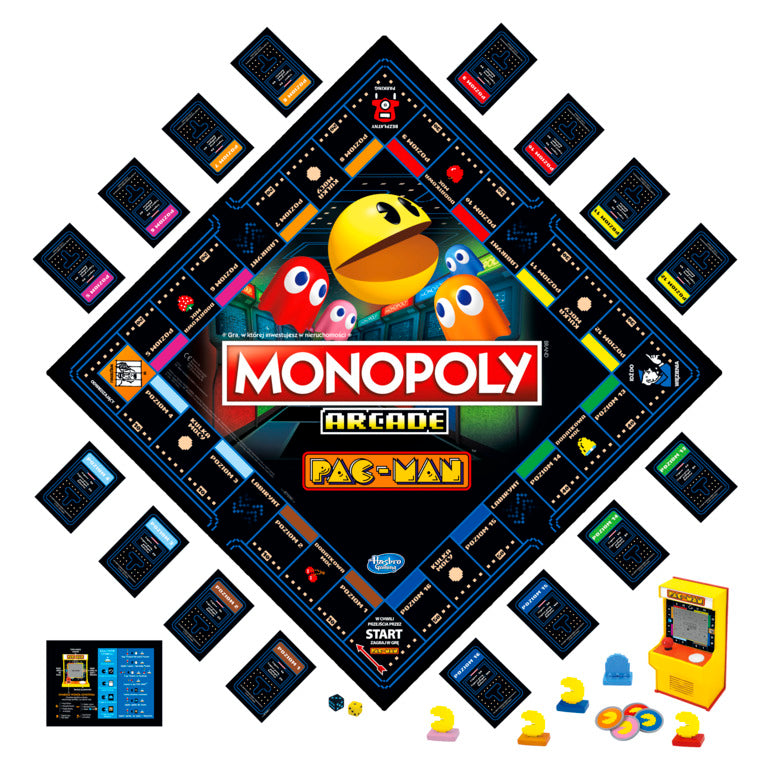 Gra MONOPOLY Arcade Pacman E7030 /4