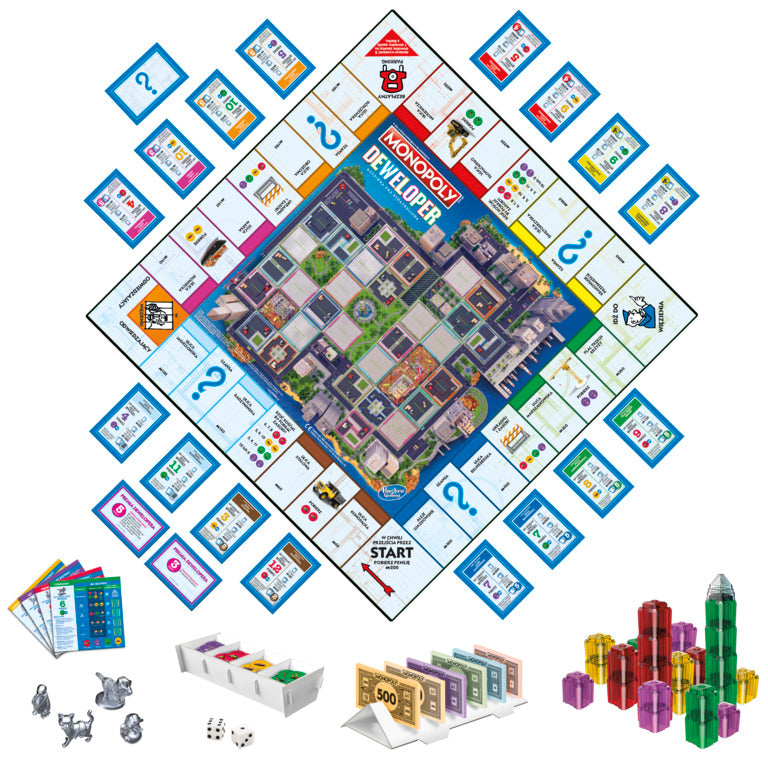 Gra MONOPOLY Deweloper F1696 /4