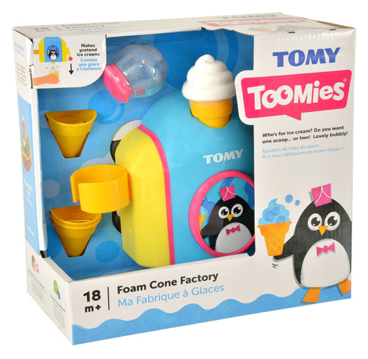TOMY TOOMIES fabryka piany zab w wannie E72378/4