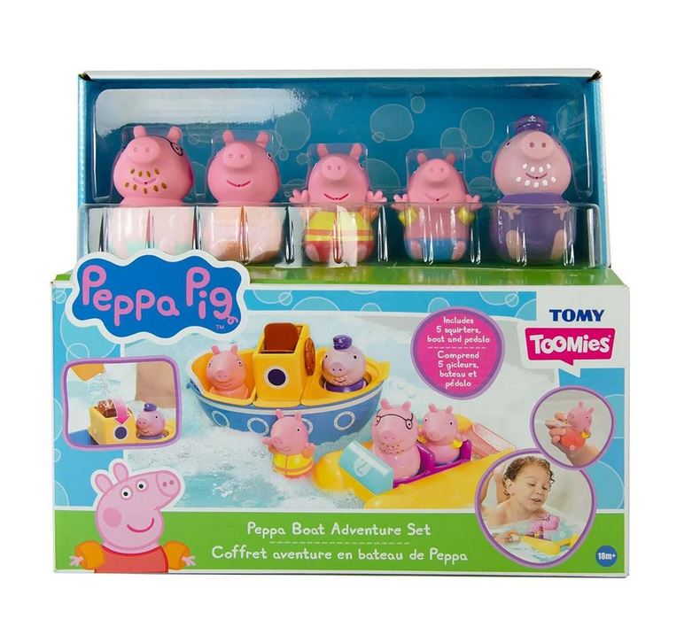 TOMY Świnka Peppa zest.Przygoda na łodzi E73453 /4
