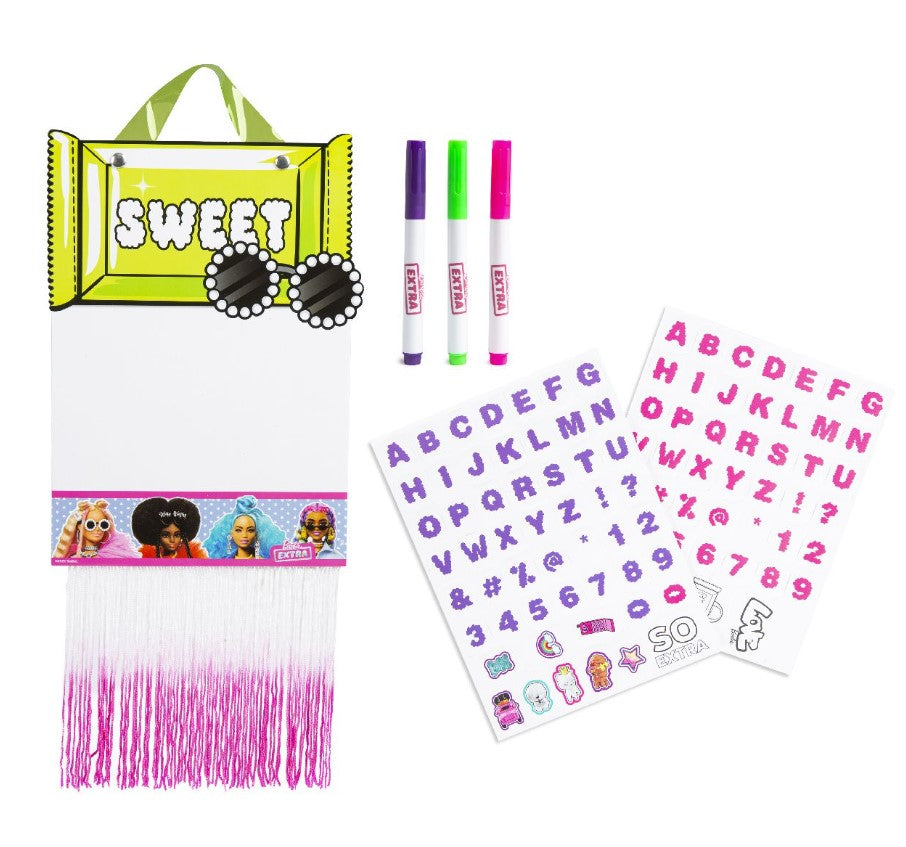 Barbie Extra tablica z literami 99-0064 52395