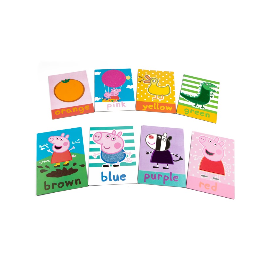 Peppa karty sensoryczne 8szt 85-0015 92469