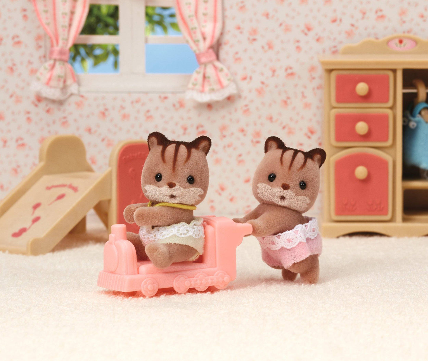 Sylvanian bliźniaki wiewiórek