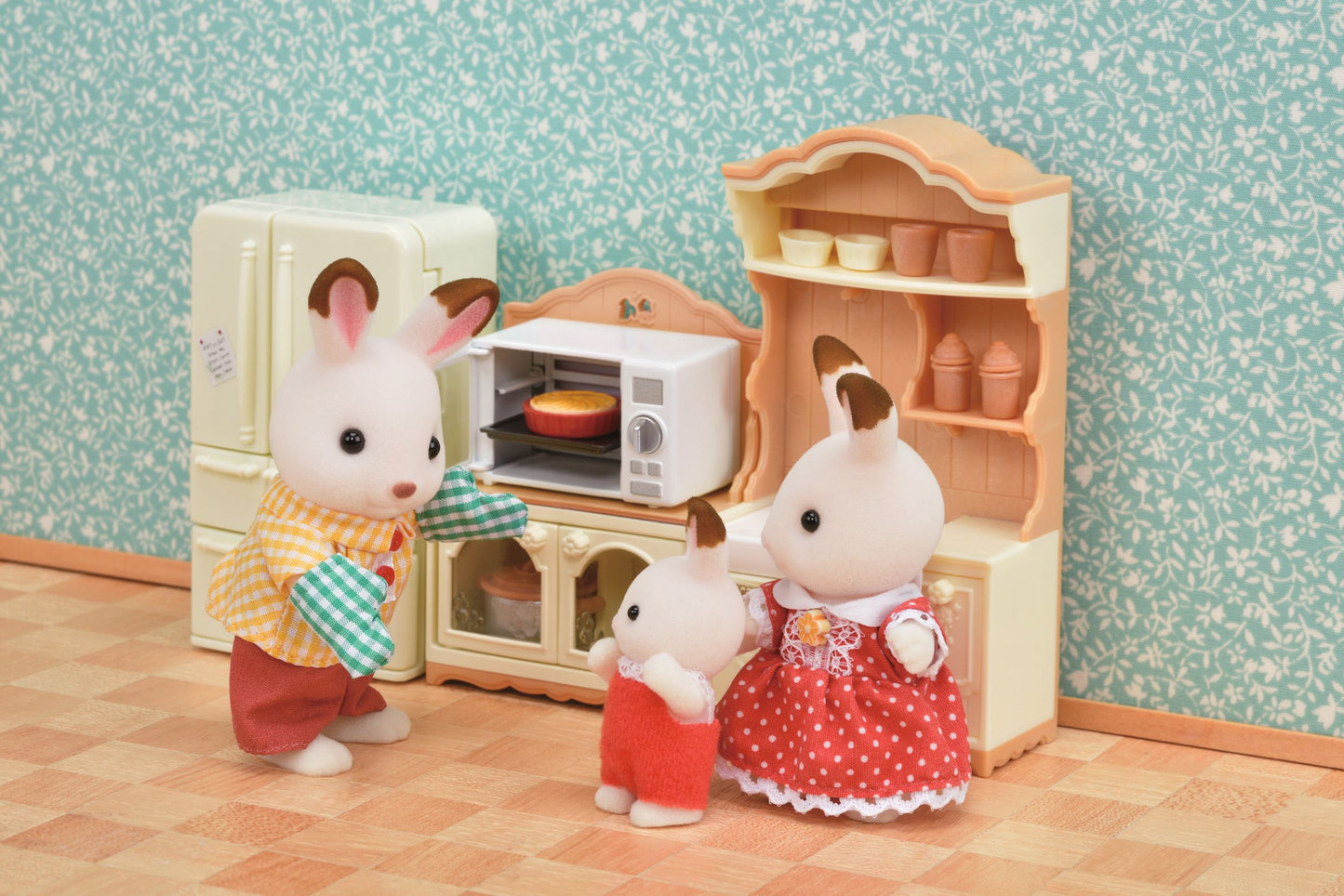 SYLVANIAN szafka z kuchenka mikrofalową 05443