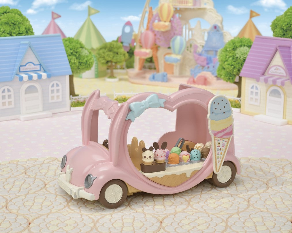 Sylvanian Families Wesoły samochód z lodami