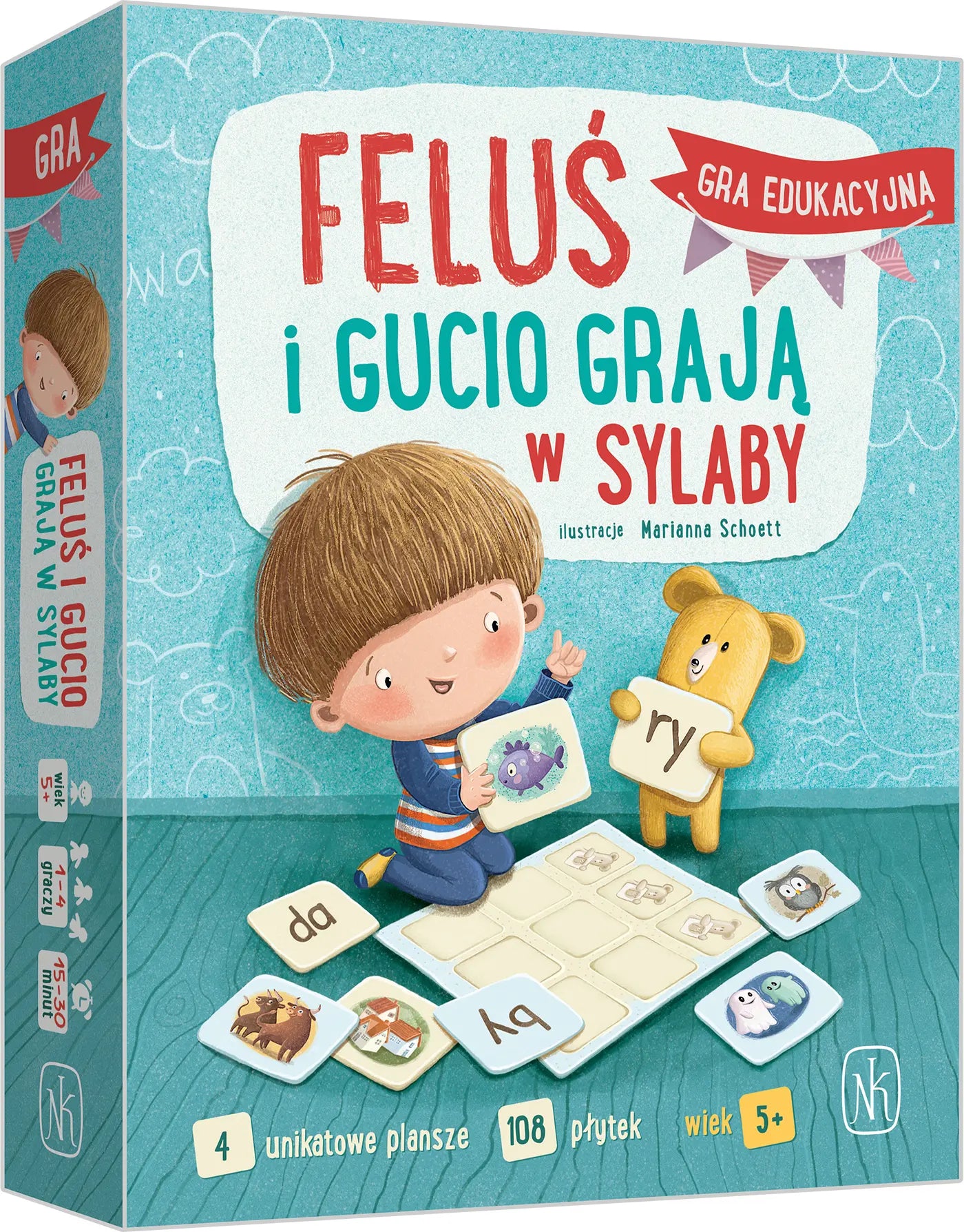 Feluś i gucio grają w sylaby